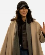 Necar Zadegan CIA 2026 Beige Wool Trench Coat