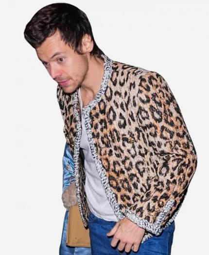 New York City 2026 Harry Styles Leopard Jacket