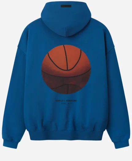 New York Knicks Fear of God x Barkley L. Hendricks 90’s Blue Hoodie