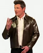 Nick Lachey Love is Blind Leather Jacket