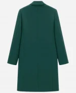 Nicole Major Three Wisest Men Wool Coat - Sea Green