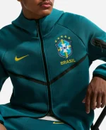 Nike Brazil Team World Cup 2026 Tech Fleece Full Zip Jacket