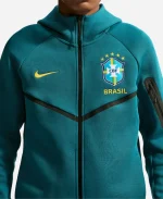 Nike Brazil Team World Cup 2026 Tech Fleece Windrunner Full Zip Jacket
