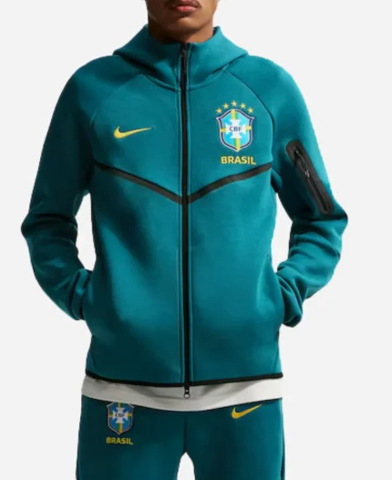 Nike Brazil World Cup 2026 Tech Fleece Jacket