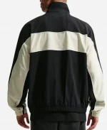 Nike Club Sportswear Full-Zip Jacket - Black & Light Khaki