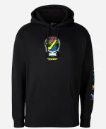 Nike Oregon Ducks Grateful Ducks Rainbow Spiral Black Pullover Hoodie
