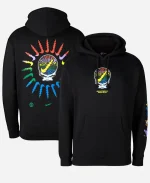 Nike Oregon Ducks Grateful Ducks Rainbow Spiral Hoodie