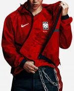 Nike South Korea Soccer World Cup 2026 Anthem Hooded Jacket