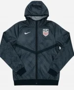 Nike USA World Cup 2026 Anthem Black Track Hooded Jacket