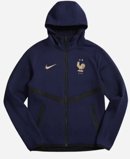 Nike World Cup 2026 France Mesh Anthem Jacket - Blue