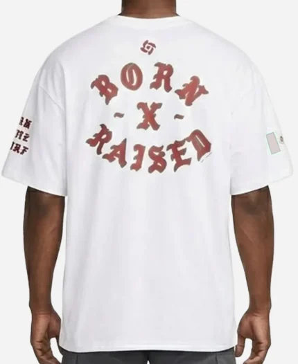 Nike x Born x Raised 2026 Mexico Baseball White T-Shirt