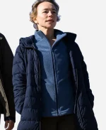 Nikki The Travellers 2025 Blue Puffer Coat