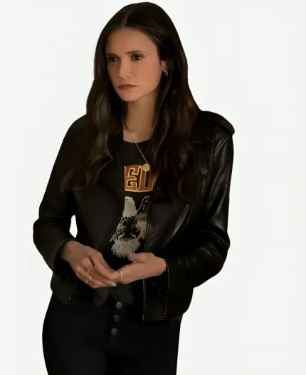 Nina Dobrev The Out-Laws Leather Jacket