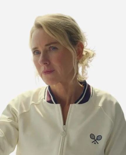 Nora Brannock White Track Jacket