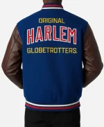 OVO Harlem Globetrotters Wool & Leather Varsity Jacket
