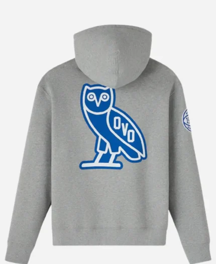 OVO x Kentucky Wildcats 1958 After Hoodie - Heather Grey