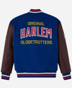 October's Very Own Harlem Globetrotters Wool & Leather Varsity Jacket