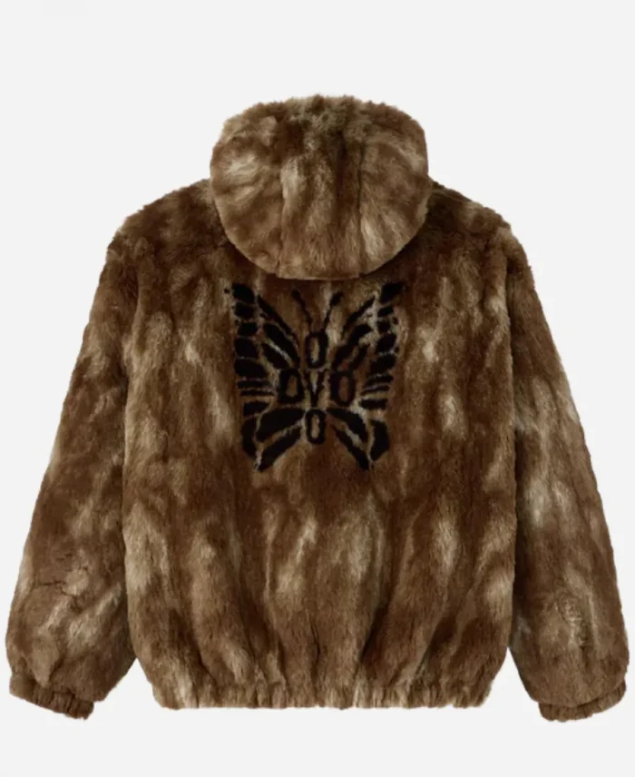 OVO x NEEDLES Faux Fur Work Bomber Jacket - Multi