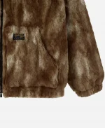 OVO x NEEDLES Faux Fur Work Bomber Jacket - Image 6