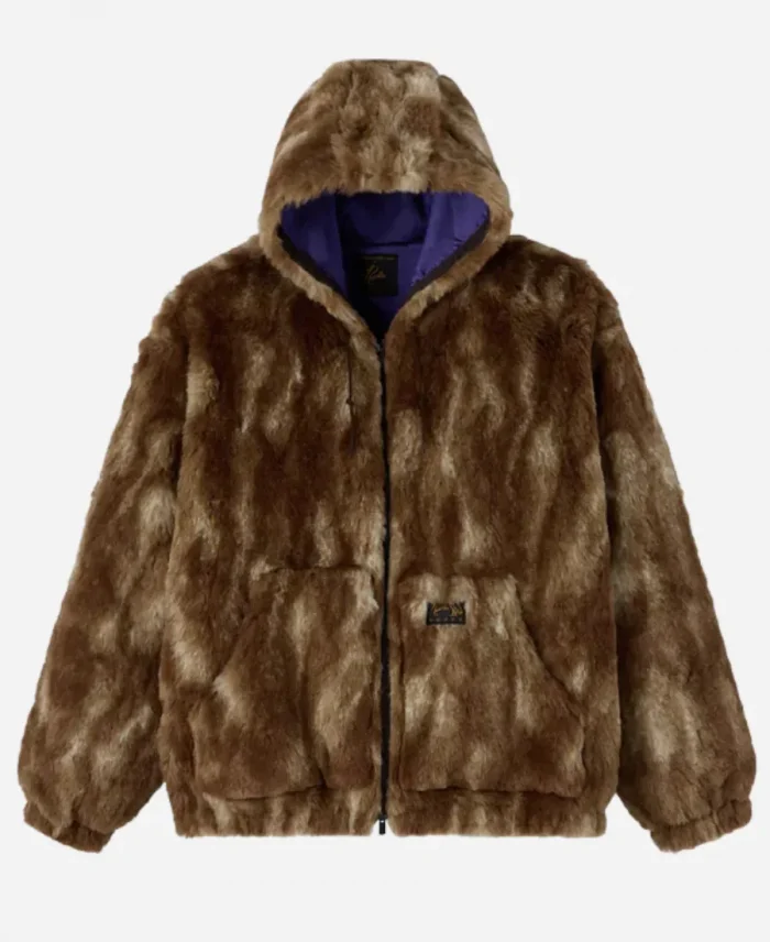 NEEDLES × ts(s) Fur Fleece Bomber Jacket OVO x NEEDLES Faux Fur Work Bomber Jacket - Multi