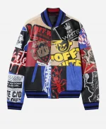 Off White Multipatch Varsity Jacket
