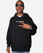 Off White x Kid Cudi Be Human Black Pullover Hoodie