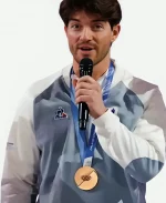 Olympics 2026 Team France Long-Sleeved Polo Shirt