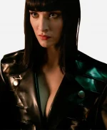 One Piece S02 Lera Abova Black Leather Coat