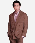One Piece S02 Premiere Mackenyu Striped Suit