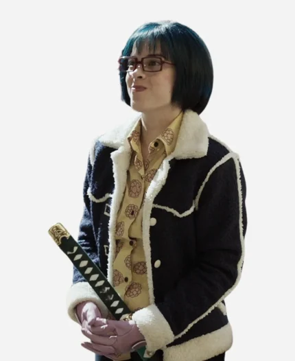 One Piece S02 TV Series 2026 Tashigi Faux Sherling Jacket