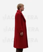 PAAZ 2026 Movie Boudewijn Red Sherpa Trench Coat