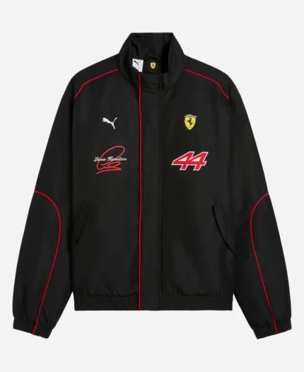 PUMA x Ferrari F1 Lewis Hamilton Black Track Jacket