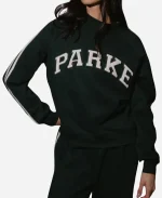 Parke 2026 Sport Stripe Mockneck Sweatshirt
