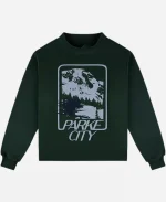 Parke Sport 2026 Graphic Mockneck Sweatshirt - Green