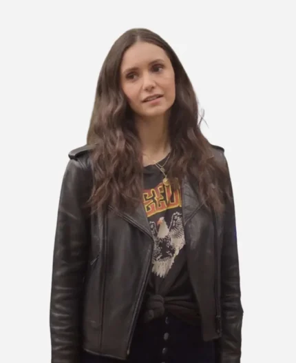 Parker McDermott Movie The Out-Laws Black Leather Jacket