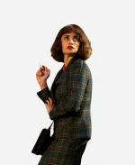 Penelope Cruz The Bride Green Checkered Blazer