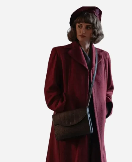 Penélope Cruz The Bride! Wool Coat