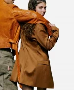 People We Meet On Vacation 2026 Emily Bader Brown Coat
