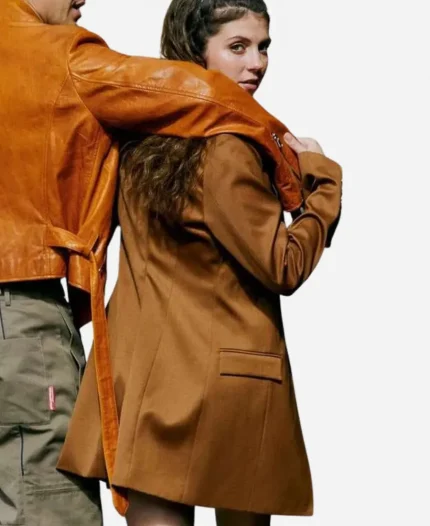 People We Meet On Vacation 2026 Emily Bader Brown Coat
