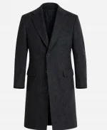 Perry Yung Wei Chen FBI S08 Envoy General Black Wool Coat