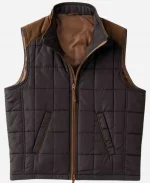 Preston Clyburn The Madison 2026 Kurt Russell Black Quilted Vest