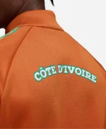 Puma Ivory Coast World Cup 2026 King Anthem Orange Jacket