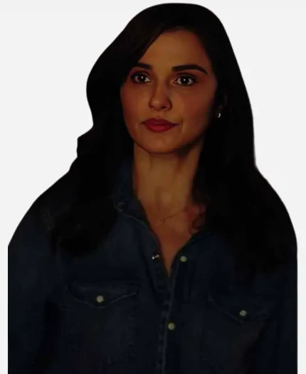 Rachel Weisz TV Series Vladimir 2026 Blue Denim Shirt