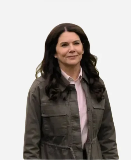Reminders of Him 2026 Lauren Graham Grey Cotton Jacket