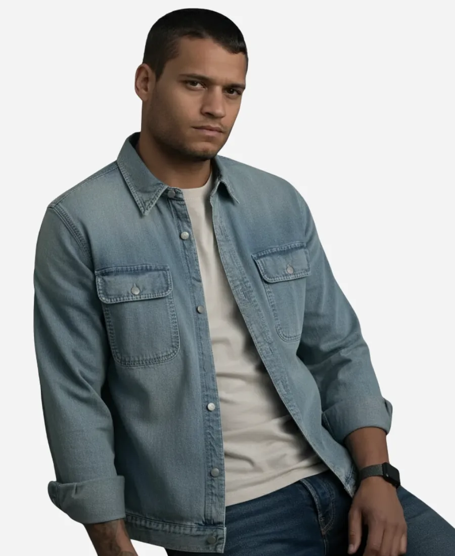 Reminders of Him Tyriq Withers Denim Jacket Reminders of Him Tyriq Withers Denim Jacket