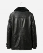 Resident Evil Requiem Leon Kennedy Leather Jacket In Black