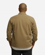 Rich Miller The Great Pottery Throwdown S09 Beige Cotton Jacket