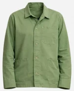 Rich Miller The Great Pottery Throwdown S09 Green Cotton Jacket