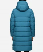 Roronoa Zoro One Piece S02 Blue Puffer Hooded Coat