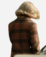 Rosy McEwen Scarpetta Plaid Coat - Image 4